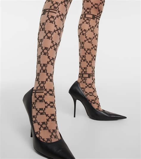 chanel tights white logo|chanel logo tights review.